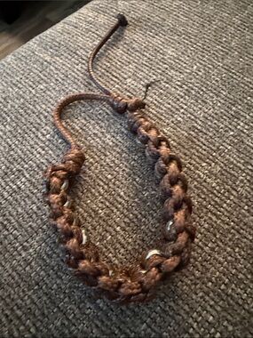 Braided Brown Adjustable Women’s Bracelet